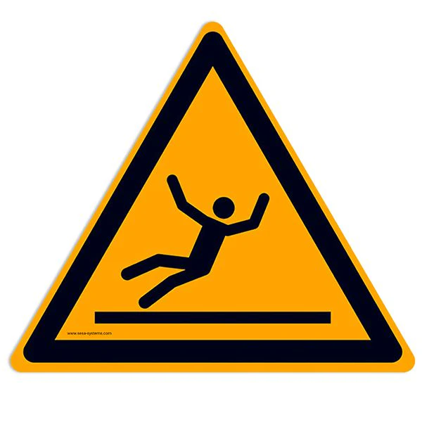 Pictogramme adhésif de sécurité